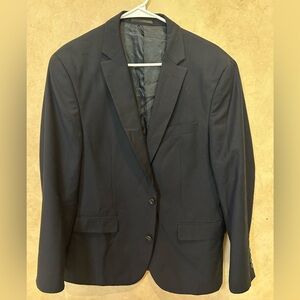 Giorgio Fiorelli Navy Men's suit 42 regular trousers 34x30 timeless style